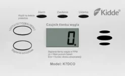 Kidde kolmonoxiddetektor K7DCO med display