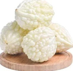 Kinesiska bittermelon vita pärlfrön för hemträdgård 10+ st