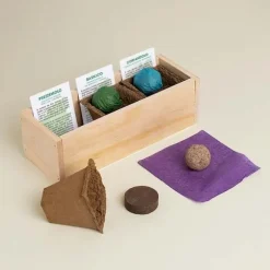 KIT FÖR GOURMET-SJÄLVODLING (PERSILJA, BASILIKA OCH KORIANDER)