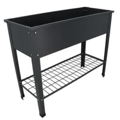 Köksland - Varumärke - Antracitmetal - 100,5 x 40,5 x 80,5 cm - Volym 80L - Lastkapacitet 40kg