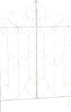 Klättringsram för trädgård - fristående schema - enkel montering | Färg: Vit