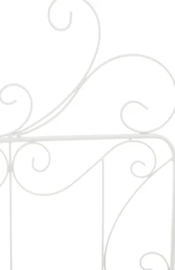 Klättringsram för trädgård - fristående schema - enkel montering | Färg: Vit