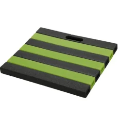 Knämatta 35x30 cm Svart/Grön
