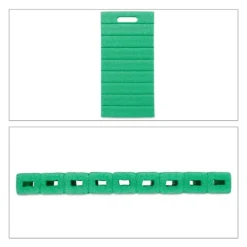 Knäskyddssats, 4x39,5x20 cm, Grön