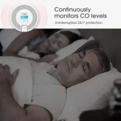 Koldioxiddetektor - X-Sense - CO03D - Digital Display - 10 Års Skydd - 85 dB