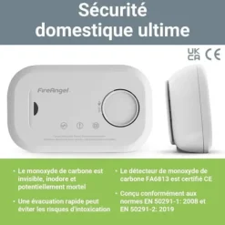 Koldioxiddetektor Fireangel - FA6813-EUX10