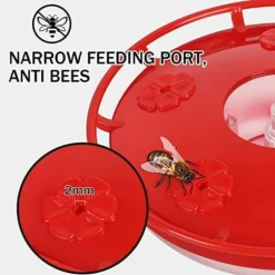 Kolibrimatare Fågelmatare Hängande Kolibrimatare Utomhus Läckagesäker Kolibrimatare