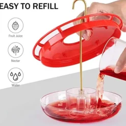 Kolibrimatare Fågelmatare Hängande Kolibrimatare Utomhus Läckagesäker Kolibrimatare