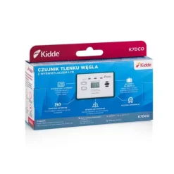 Kolmonoxiddetektor Kidde K7DCO med display Vit