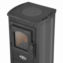 Kominek Ekonomik Lux Vedspis - 8,5kW, Värmer upp till 85m², Modern Design