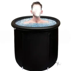 Kompakt & Portabel Kallbadtunna 75x75cm med högdensitetsmaterial