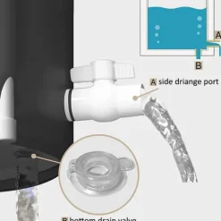 Kompakt & Portabel Kallbadtunna 75x75cm med högdensitetsmaterial