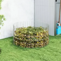 Kompost Ø100x50 cm galvaniserat stål