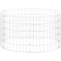 Kompost Ø100x50 cm galvaniserat stål - Kompostbehållare - Kompostlåda - Home & Living
