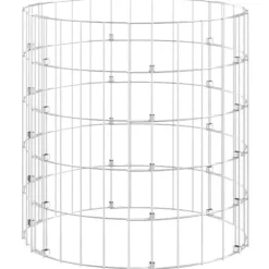Kompost Ø50x50 cm galvaniserat stål