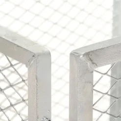 Kompost 100x100x77 cm galvaniserat järn - Kompost - Komposter - Home & Living