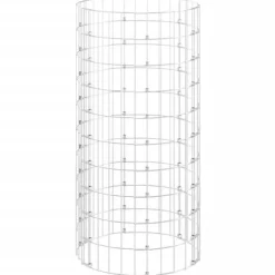 Kompostbehållare i galvaniserat stål - Trädgårdskompost | Diameter: 50 cm | Höjd: 100 cm