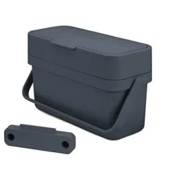 Kompostbehållare med stöd - Joseph Joseph - Compo 4 - Grafit - Kompakt - Bred öppning - Justerbar luftning