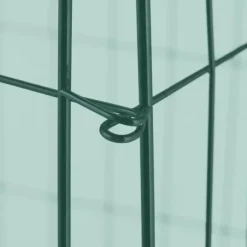 Kompostbehållare, Metall, 68x46x46 cm, Grön