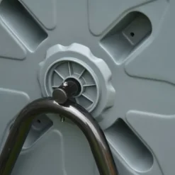 Kompostbehållare, 71x65x96 cm, Grå