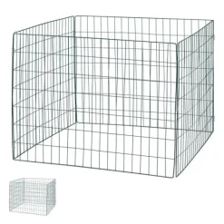 Kompostbehållare, 70x90x90 cm, Grön