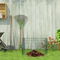 Kompostbehållare, 70x90x90 cm, Grön