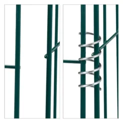 Kompostbehållare, 70x90x90 cm, Grön