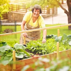 Kompostbehållarset, Metall, 70x90x90 cm, Svart