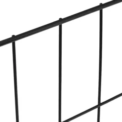 Kompostbehållarset, Stål, 70x90x90 cm, Svart