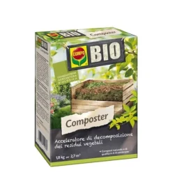 KOMPOSTER KOMPO ACCELERATOR FÖR NEDBRYTNING AV VÄXTER FÖR KOMPOSTER 1.8KG