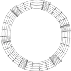 Komposterare - Living Kompost Ø50x50 cm galvaniserat stål