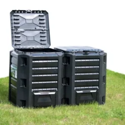 Komposterare - Living Kompostlåda svart 1200 L