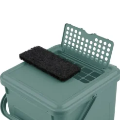 Komposthink 9L med kolfilter BIO mistelgrön