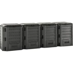 Kompostlåda svart 1600 L - Kompost - Komposter - Home & Living