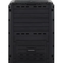 Kompostlåda svart 280 L polypropen