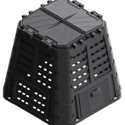 Kompostlåda svart 93,3x93,3x80 cm 480 L