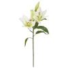 Konstgjord blomma I TRÄDGÅRD H75cm, vit lilja