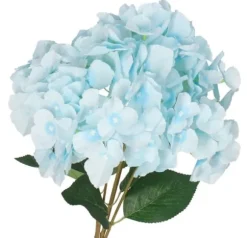 KONSTGJORDA BLOMMOR VÄXTER BUKETT HORTENSIKT LIV 44CM