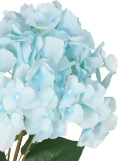 KONSTGJORDA BLOMMOR VÄXTER BUKETT HORTENSIKT LIV 44CM