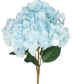 KONSTGJORDA BLOMMOR VÄXTER BUKETT HORTENSIKT LIV 44CM