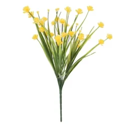 Konstgjorda Falska Blommor Bunt Utomhus Grönska Buskar Växter Inomhus Utomhus Hem Trädgårdsdekor