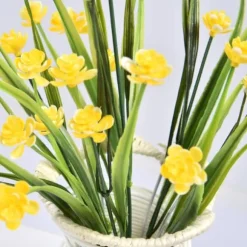 Konstgjorda Falska Blommor Bunt Utomhus Grönska Buskar Växter Inomhus Utomhus Hem Trädgårdsdekor