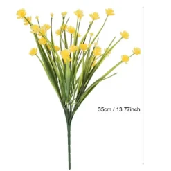 Konstgjorda Falska Blommor Bunt Utomhus Grönska Buskar Växter Inomhus Utomhus Hem Trädgårdsdekor