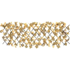 Konstväxt lönnlöv spaljé expanderbar orange 180x60 cm