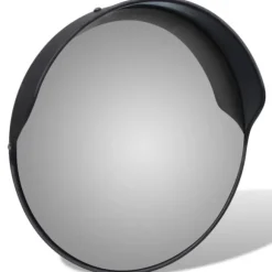 Konvex trafikspegel 30 cm PC-plast svart