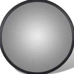 Konvex trafikspegel för inomhusbruk akryl 30 cm svart