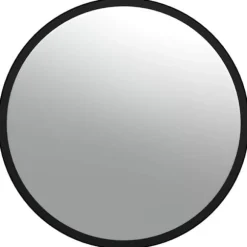 Konvex trafikspegel inomhus svart Ø40 cm akryl