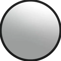 Konvex trafikspegel inomhus svart Ø40 cm akryl