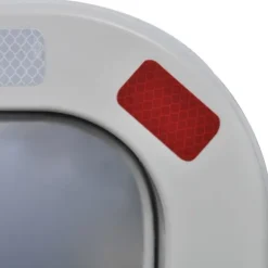 Konvex trafikspegel PC-Plast 60 x 80 cm med reflexer