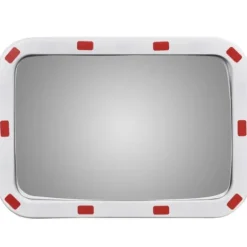 Konvex trafikspegel PC-Plast 40 x 60 cm med reflexer